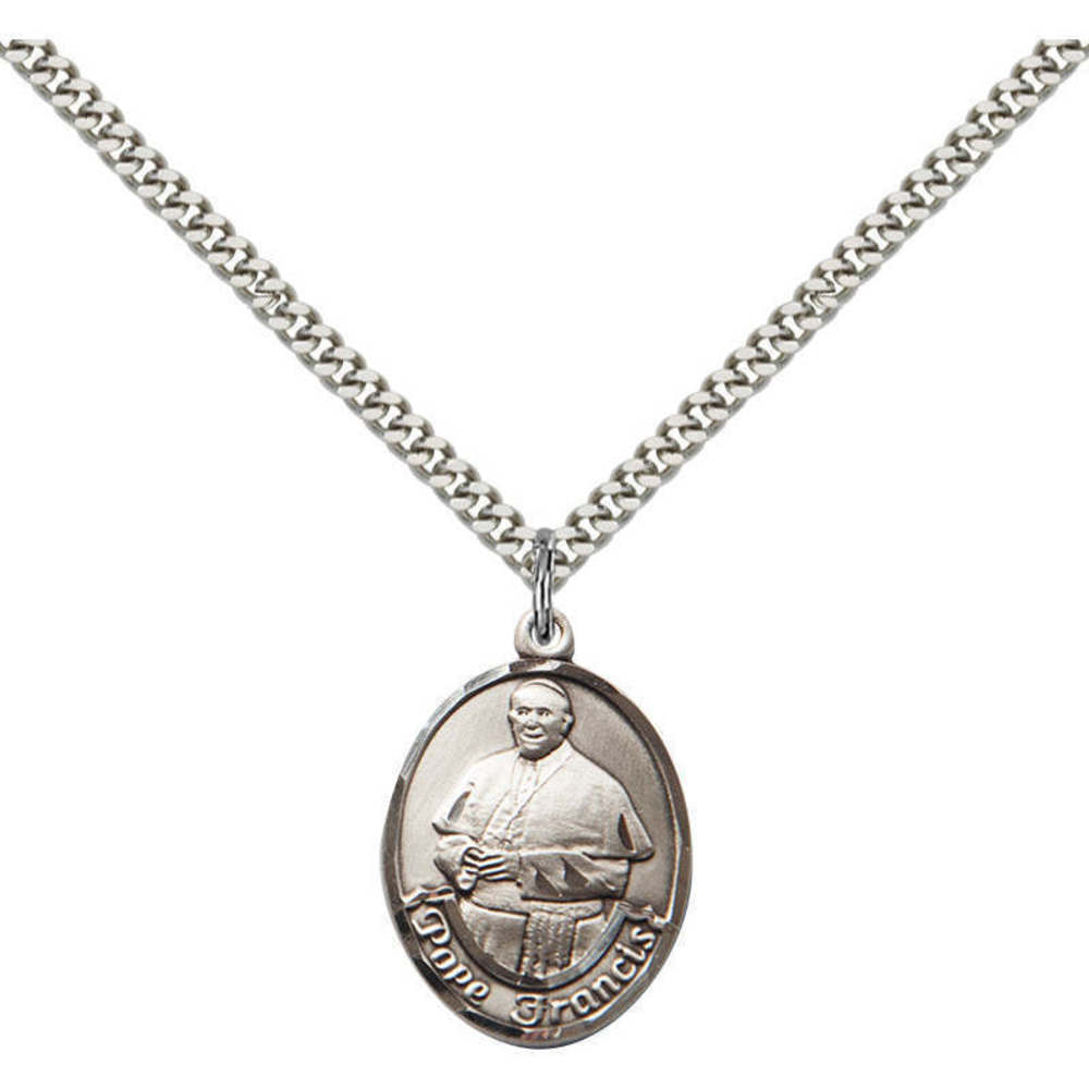 Pope Francis Sterling Silver Medal
